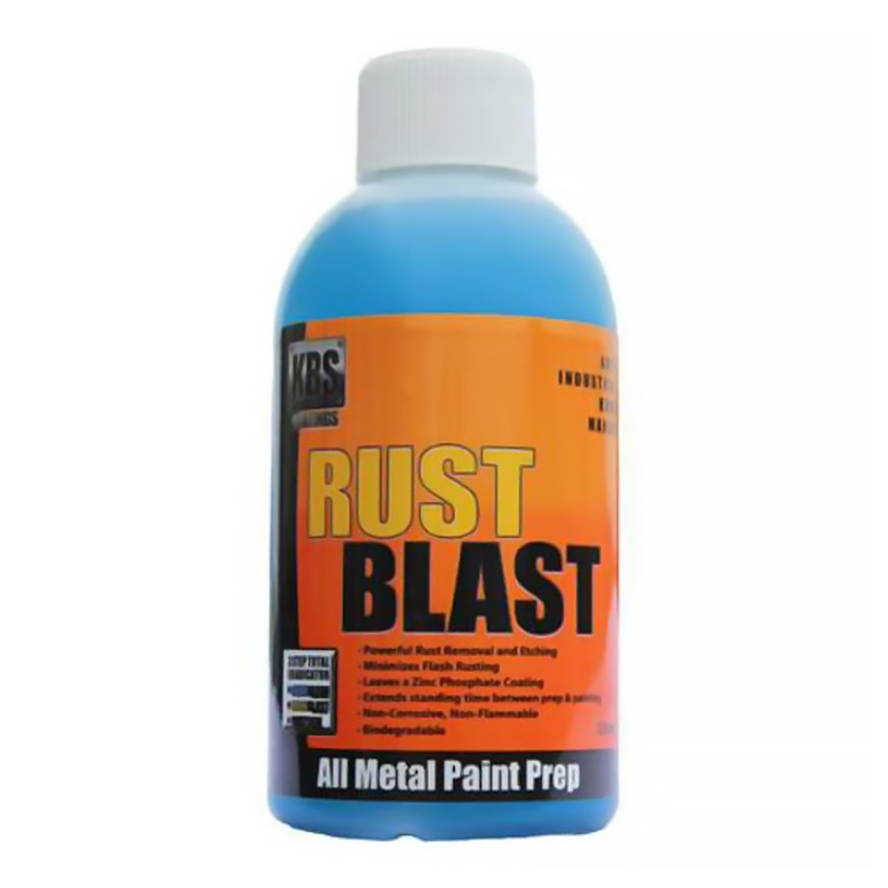 KBS Rust Blast 250mL Water Based Rust Remover Etch – Wholesale Paint Group