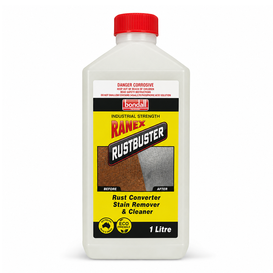 BONDALL Ranex Rustbuster Industrial Strength Rust Converter 1L