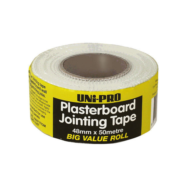 UNI-PRO Plasterboard Jointing Tape 48mm x 50m Fibreglass Roll