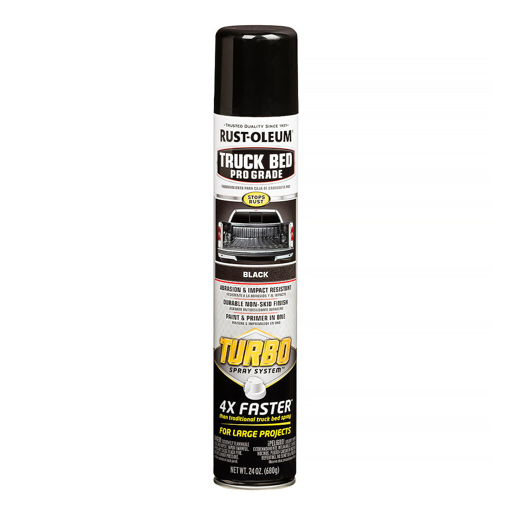 RUST-OLEUM Truck Bed Liner Pro Black Turbo Spray 680g Aerosol