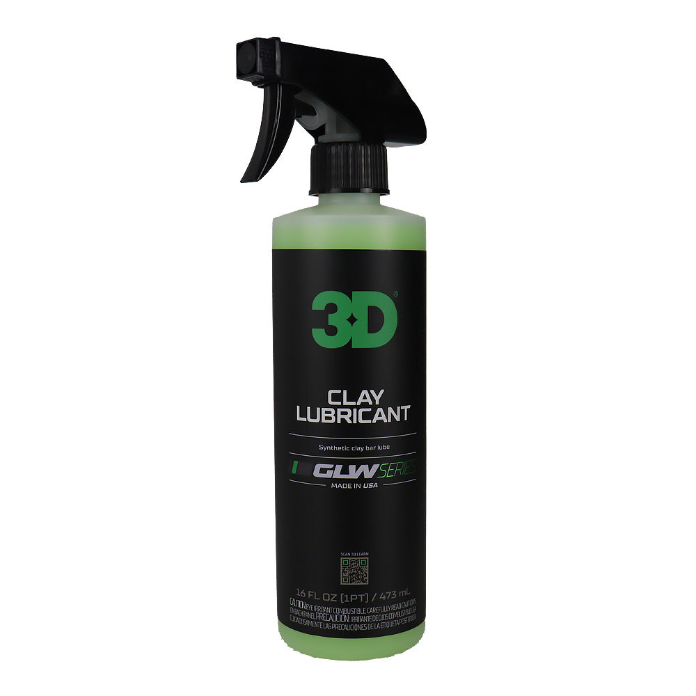 3D GLW Series Clay Lubricant 473ml Detailing Clay Lube Smooth Glide