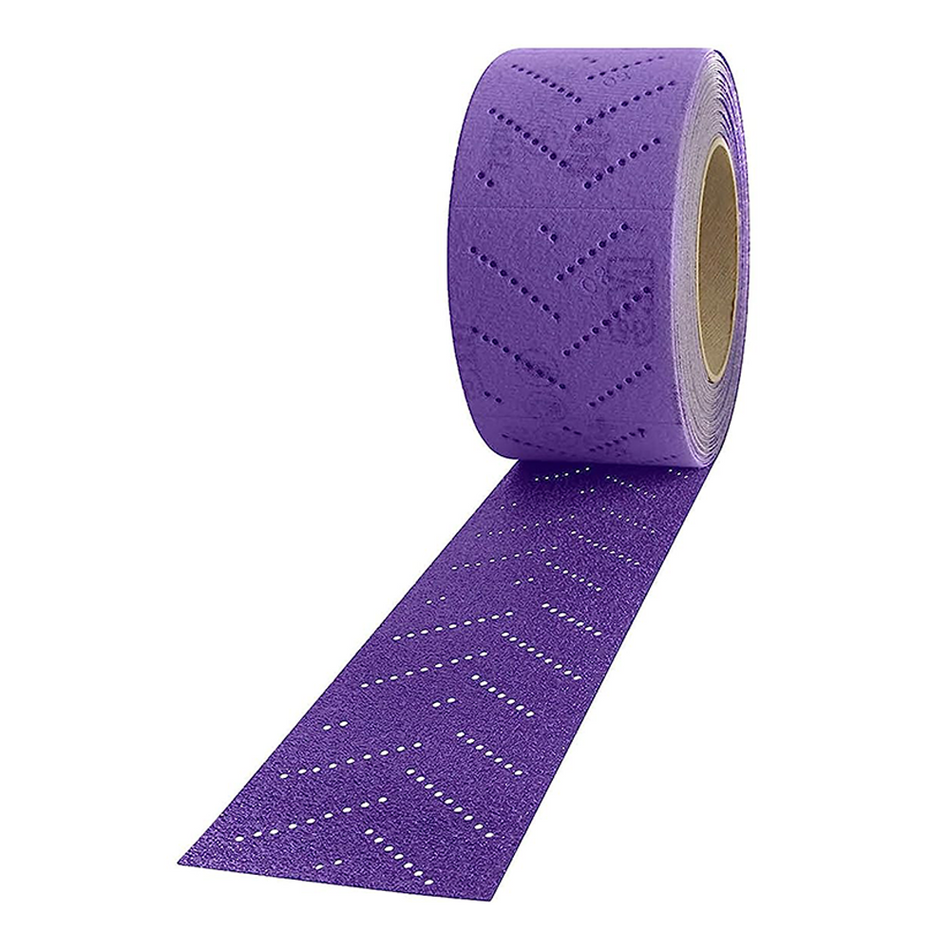 3M 34449 Cubitron II Hookit Clean Sanding Sheet Roll 70mm x 12m 320+