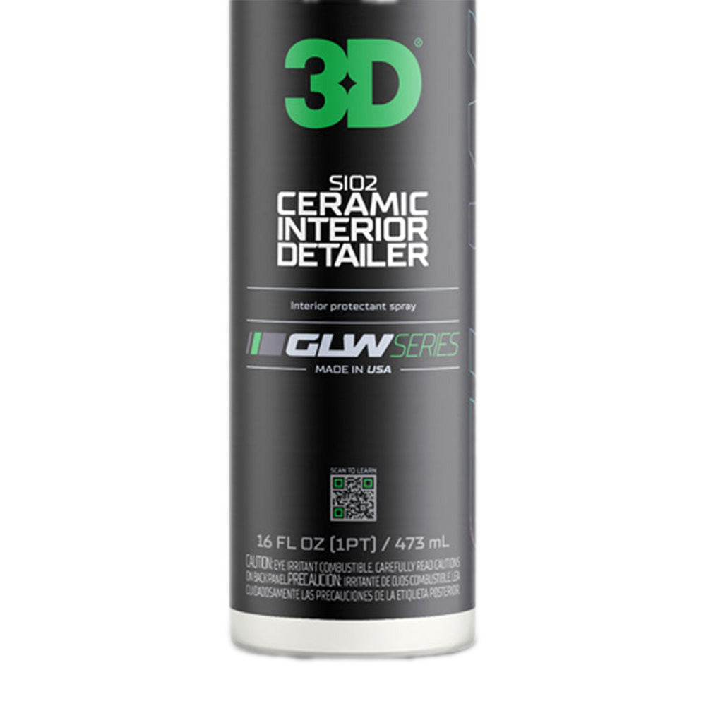 3D GLW Series SiO2 Ceramic Interior Detailer 473ml