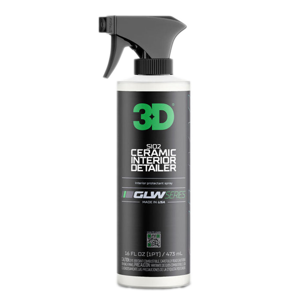 3D GLW Series SiO2 Ceramic Interior Detailer 473ml