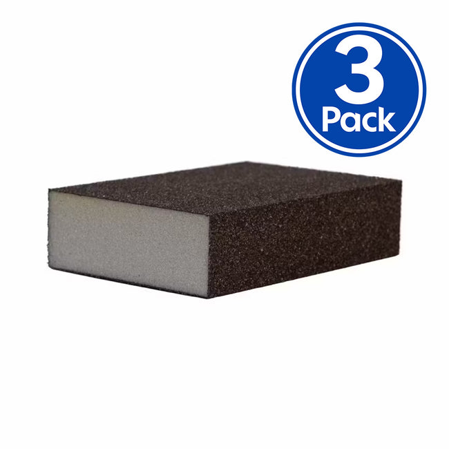 ROKSET Sanding Block Medium/Fine Abrasive Hand Sand Sequence x 3 Pack