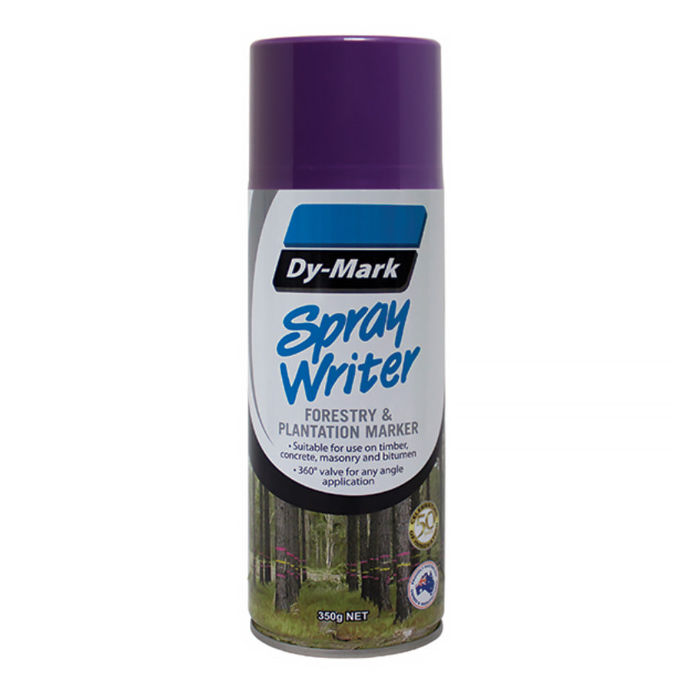 DY-MARK Spray Writer Forestry & Plantation Marker Paint Violet 350g Aero