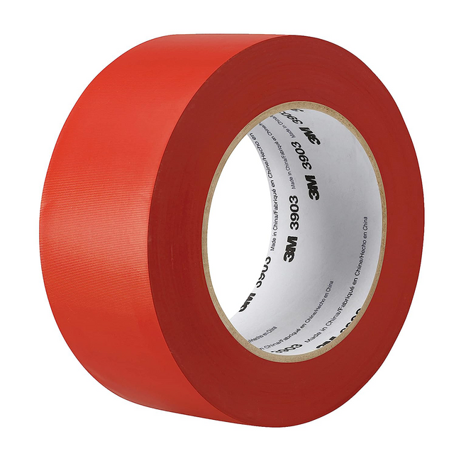 3M 3903 General Purpose Red Vinyl Duct Tape 50mm x 45.7m Roll