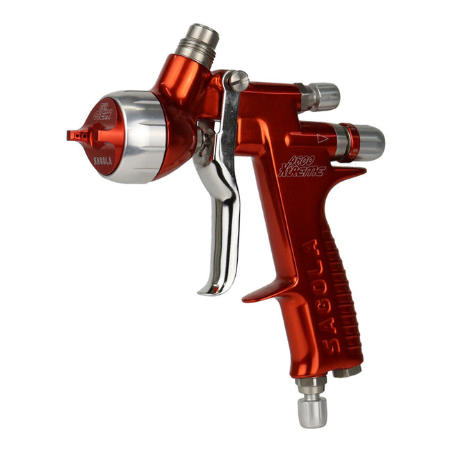 SAGOLA 4600 Xtreme Gravity Spray Painting Gun 1.3mm DVR Clear Air Cap