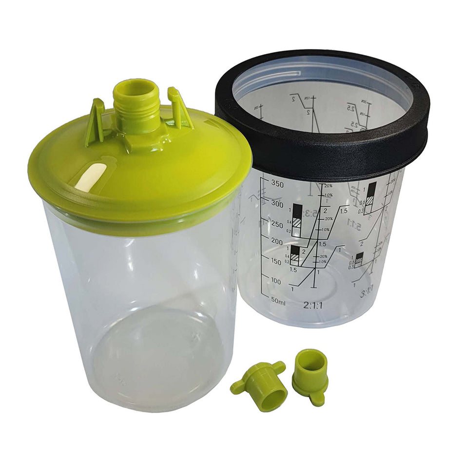 PLANIT Disposable Lids & Liners Kit 400ml 125um Filters PPS Cups