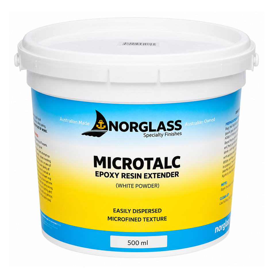 NORGLASS Microtalc Resin Extender & Fairing Filler Powder 500g