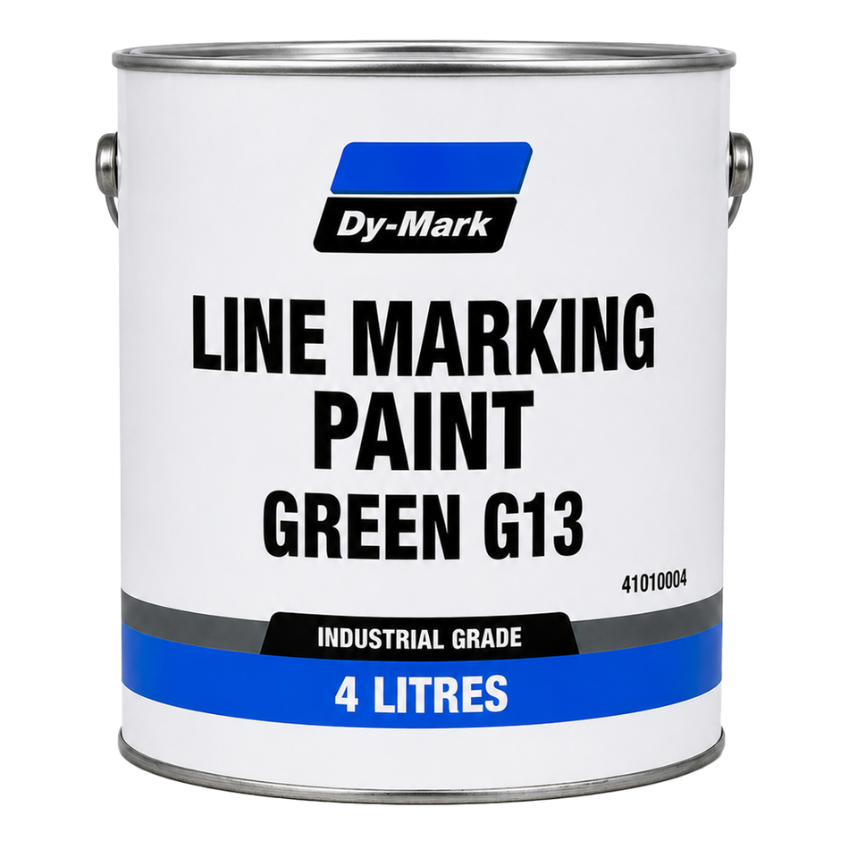 DY-MARK Green G13 Line Marking Paint 4L Solvent Based