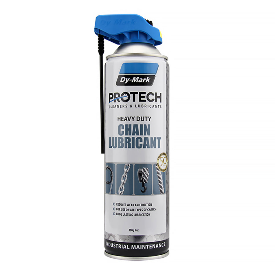 DY-MARK Protech Chain Lubricant 300g Spray Aerosol Heavy Duty