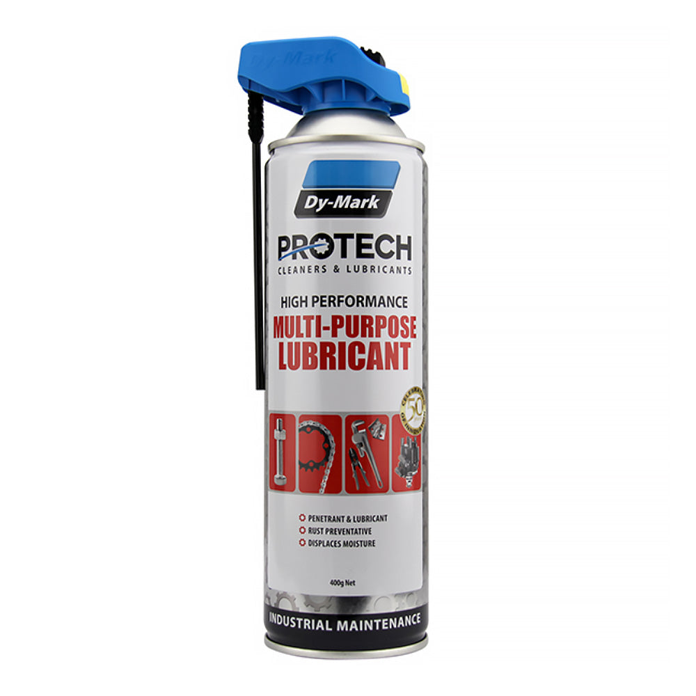 DY-MARK Protech Multi Purpose Lubricant 400g Spray Aerosol High Perfor ...