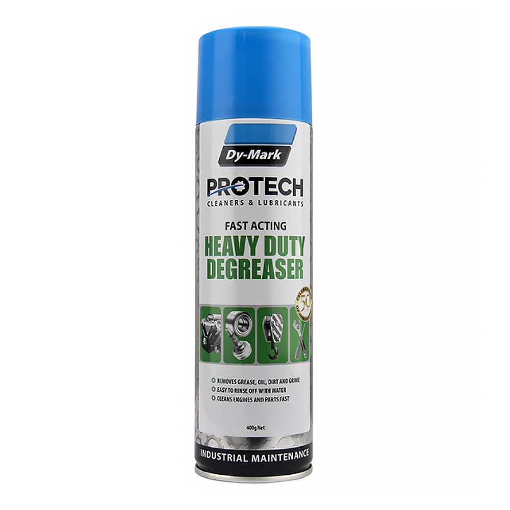 DY-MARK Protech Heavy Duty Degreaser 400g Spray Aerosol Fast Acting