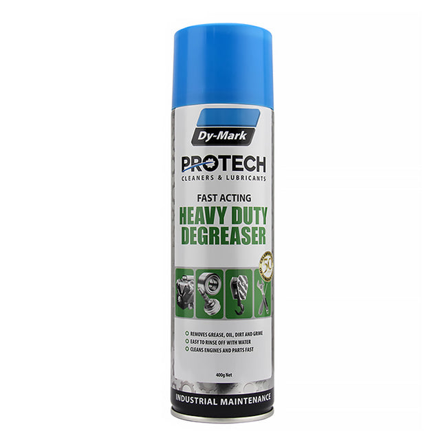 DY-MARK Protech Heavy Duty Degreaser 400g Spray Aerosol Fast Acting