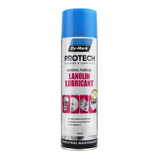 DY-MARK Protech Lanolin Lubricant 400g Spray Aerosol General Purpose