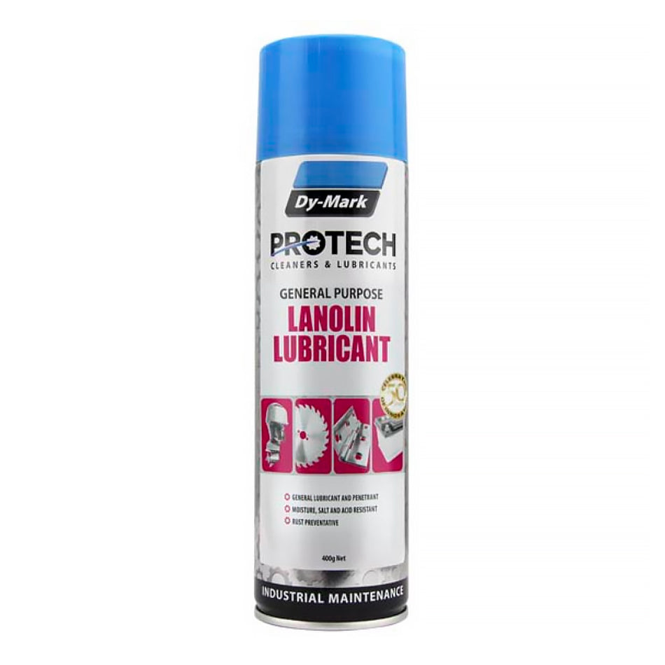 DY-MARK Protech Lanolin Lubricant 400g Spray Aerosol General Purpose