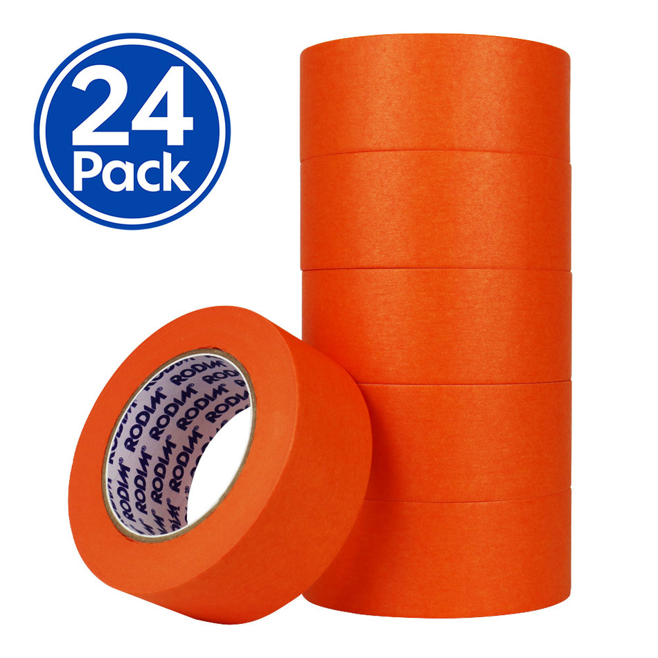 BASF RODIM Orange Automotive Masking Tape 48mm x 50m Residue Free x 24 Pack