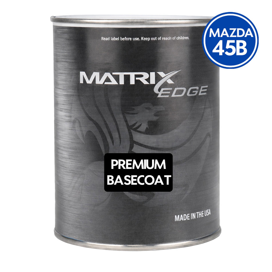 MATRIX EDGE Premium Basecoat Mazda 45B Eternal Blue Met Automotive Refinish Paint