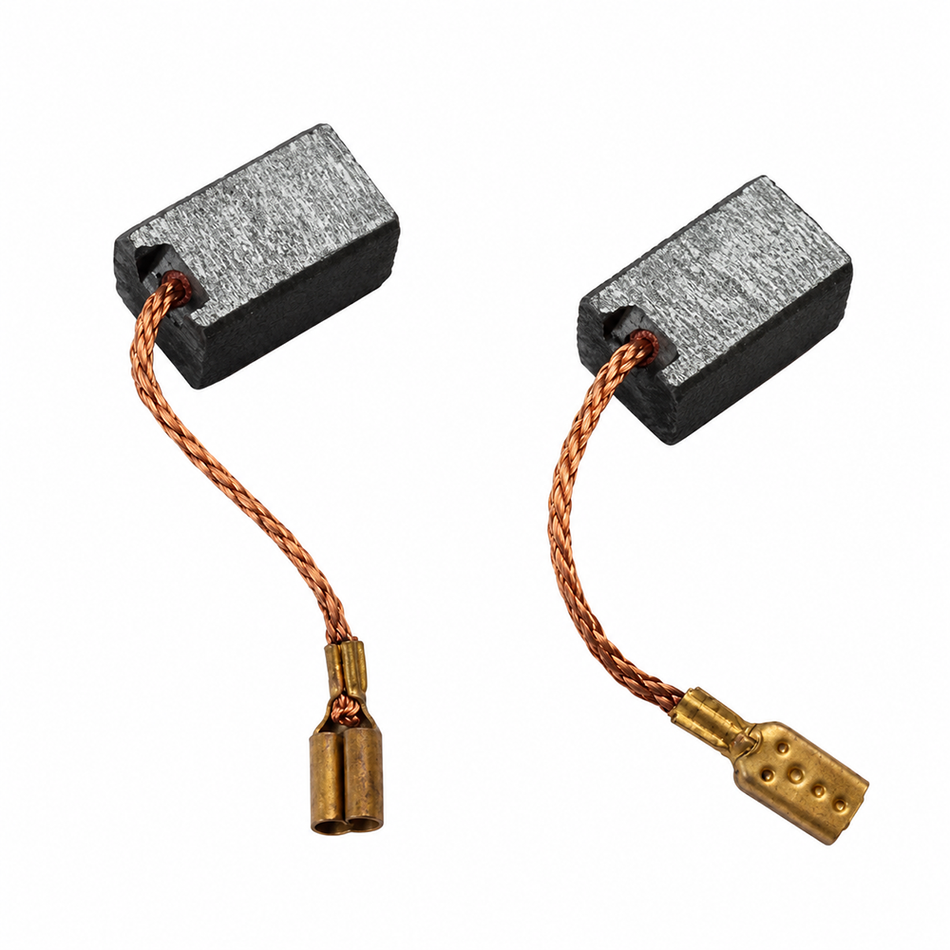 RUPES Carbon Brushes 47.105 Replacement Motor Brush Pair for Polishers & Sanders