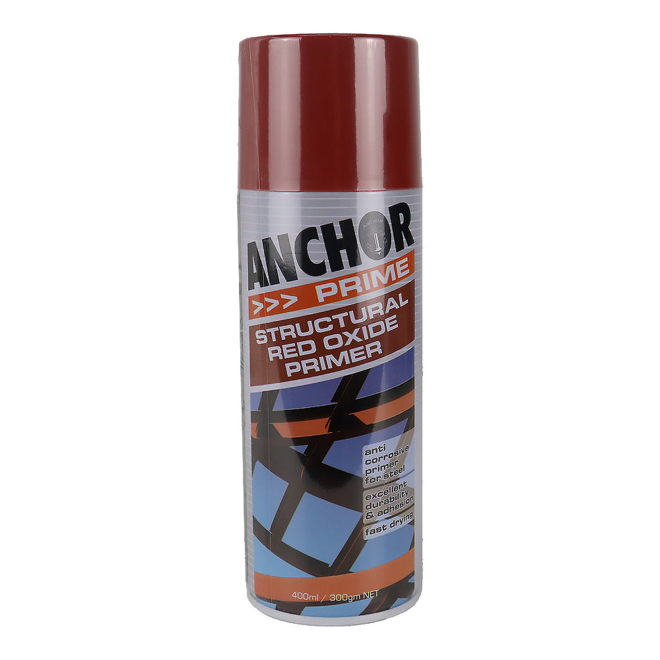 ANCHOR PRIME Structural Red Oxide Primer 300gm Anti-Corrosive Metal Coating