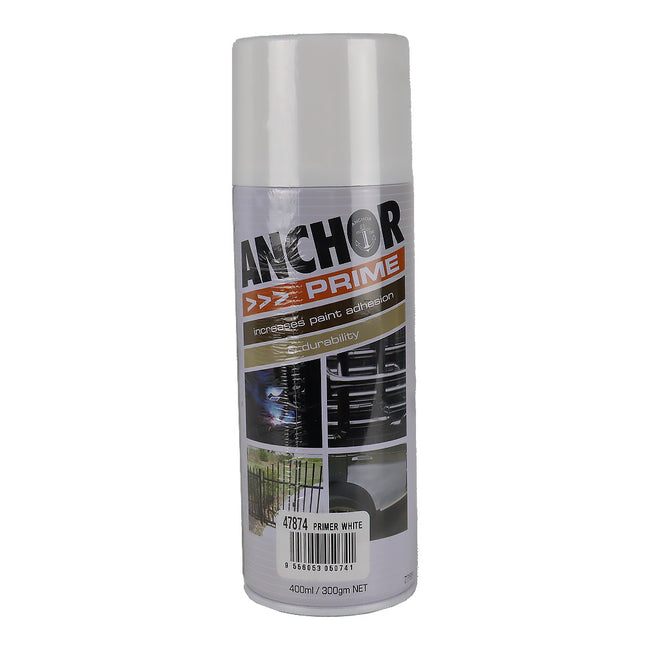 ANCHOR PRIME Etch Primer White 300gm Adhesion Corrosion Protection Metal Wood