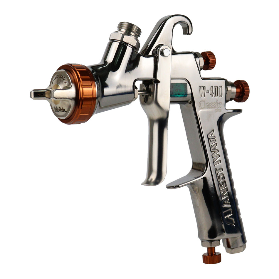 ANEST IWATA W400 Bell Aria 1.3mm Gravity Spray Gun BA2 Air Cap
