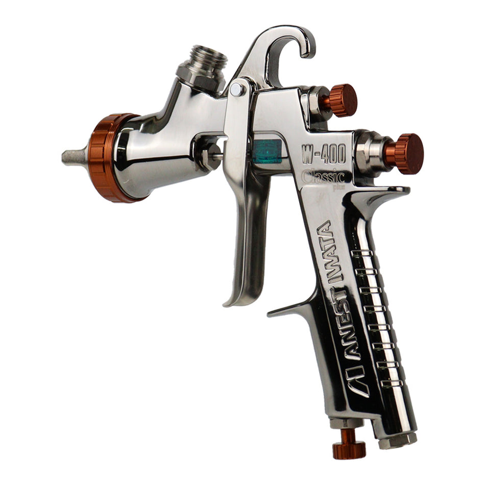 ANEST IWATA W400BA Bell Aria Spray Gun 2.0mm BA2 Air Cap & 600ml Pot