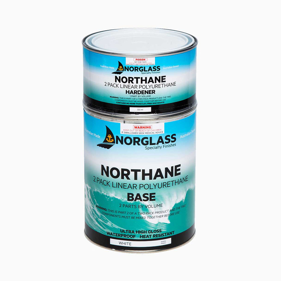 NORGLASS Northane Marine 2 Pack Linear Polyurethane 500ml White