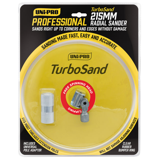 UNi-PRO TurboSand Circular Pole Sander 215mm Surface Preparation Tool