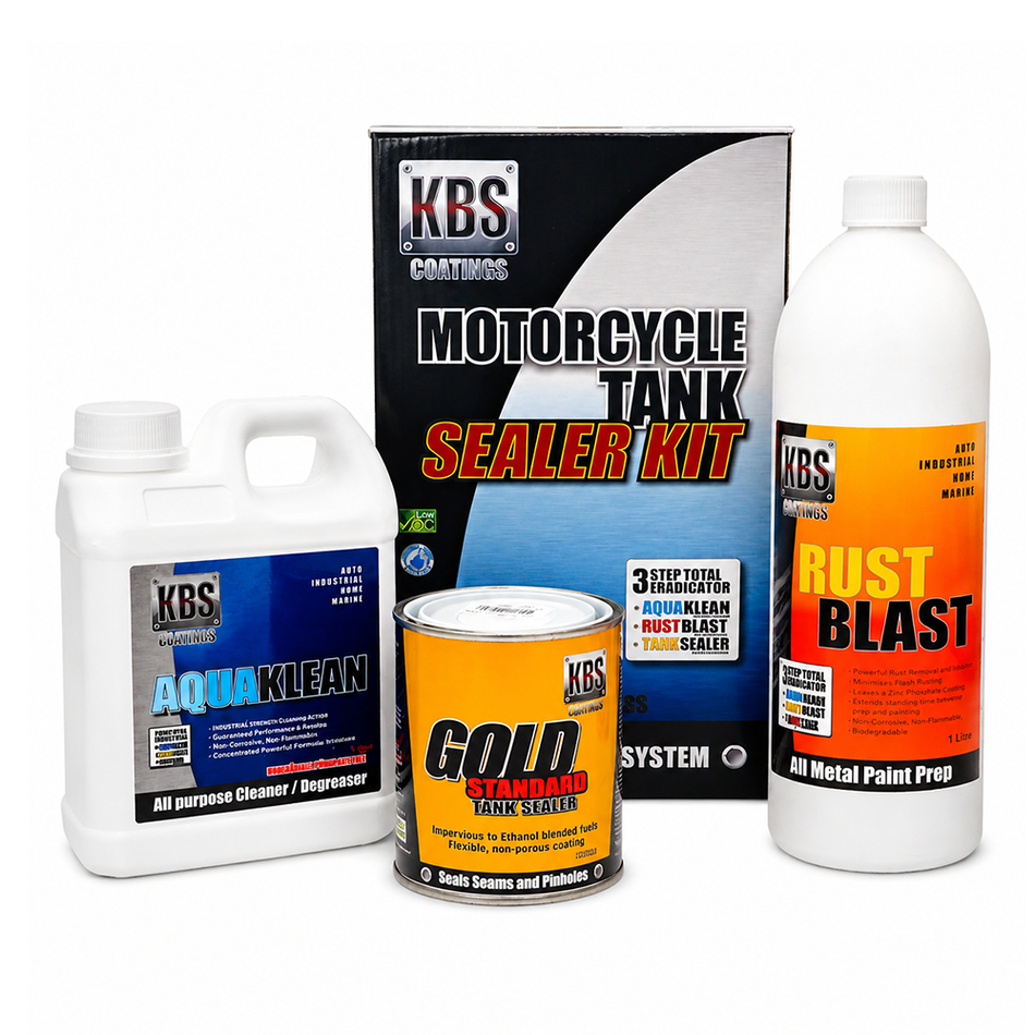 KBS Motorcycle Tank Repair Kit for 20L Fuel Tanks