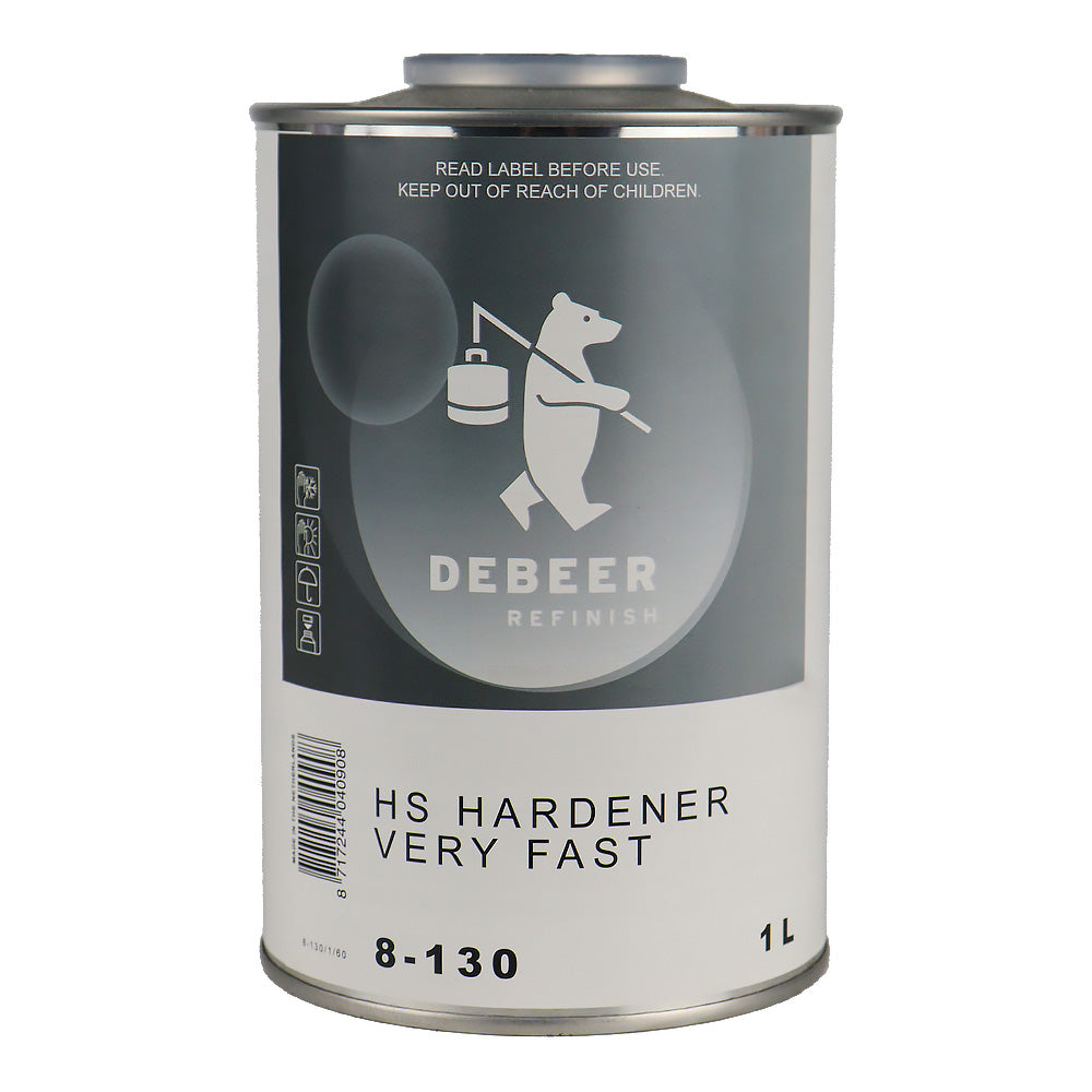 DEBEER HS Hardener Very Fast 8-130 1L Automotive 2K Paint Activator
