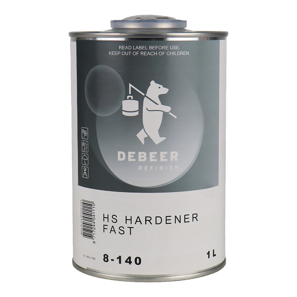 DEBEER HS Hardener Fast 8-140 1L Automotive 2K Paint Activator
