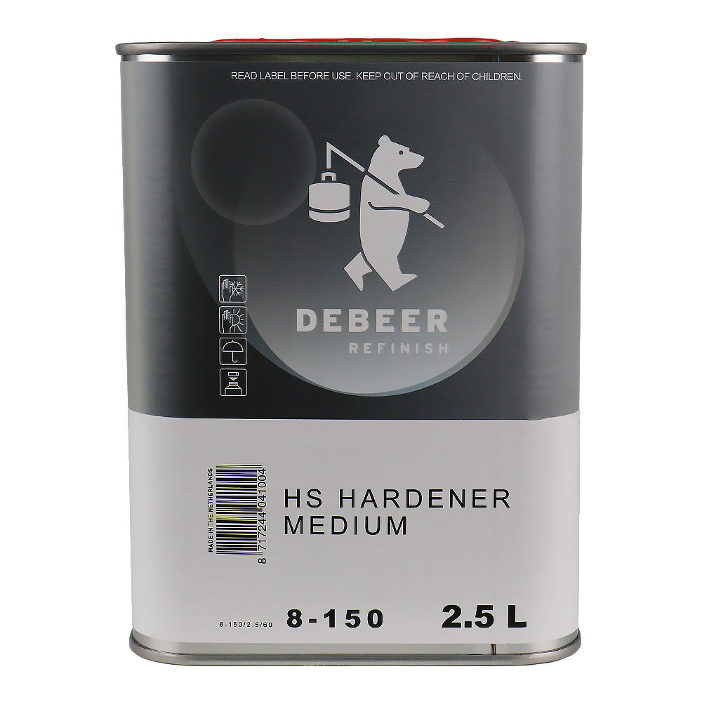 DEBEER HS Hardener Medium 8-150 Automotive 2K Paint Activator