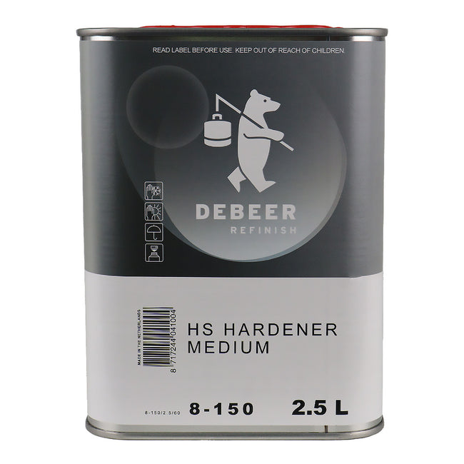 DEBEER HS Hardener Medium 8-150 Automotive 2K Paint Activator