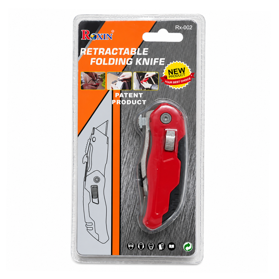 C&A ROXIN Retractable Folding Utility Knife