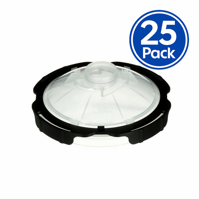 3M 26119 PPS Series 2.0 Lids Standard/Large 125 Micron x 25 Pack Box