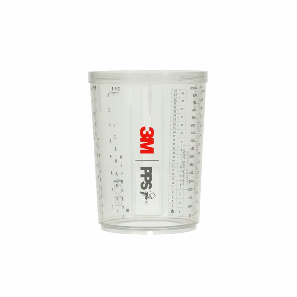 3M 26023 PPS Series 2.0 Hard Cups Large 850ml