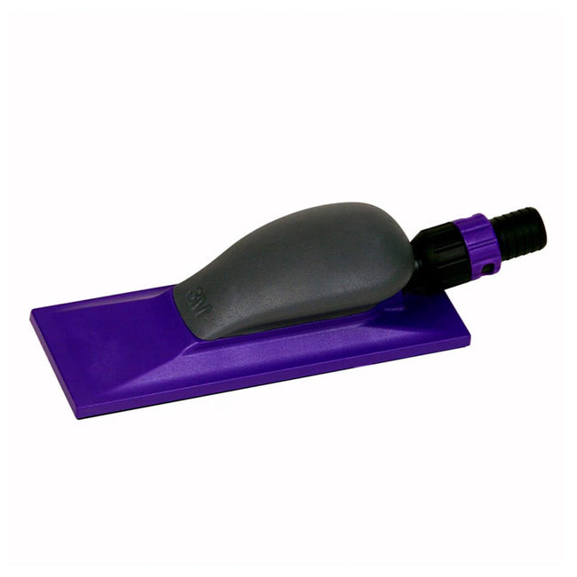 3M 05208 Hookit Dust Free Sanding Block 70mm x 198mm Vacuum Purple