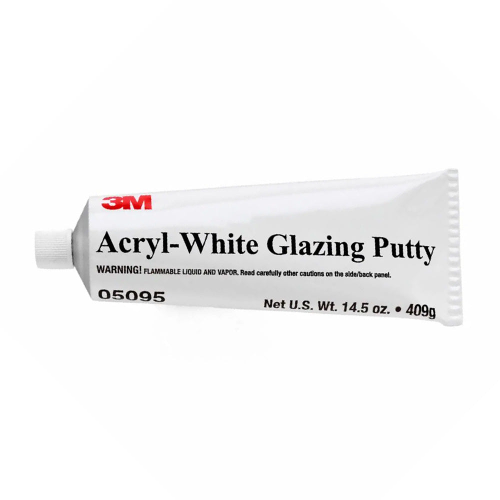 3M 05095 Acryl White Marine Glazing Putty 409g Gelcoat Repair