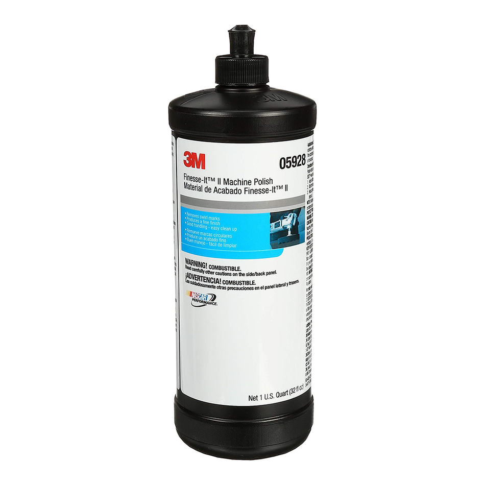 3M 05928 Finesse-It II Machine Polish 946ml Paint Cutting Compound Swirl Remover