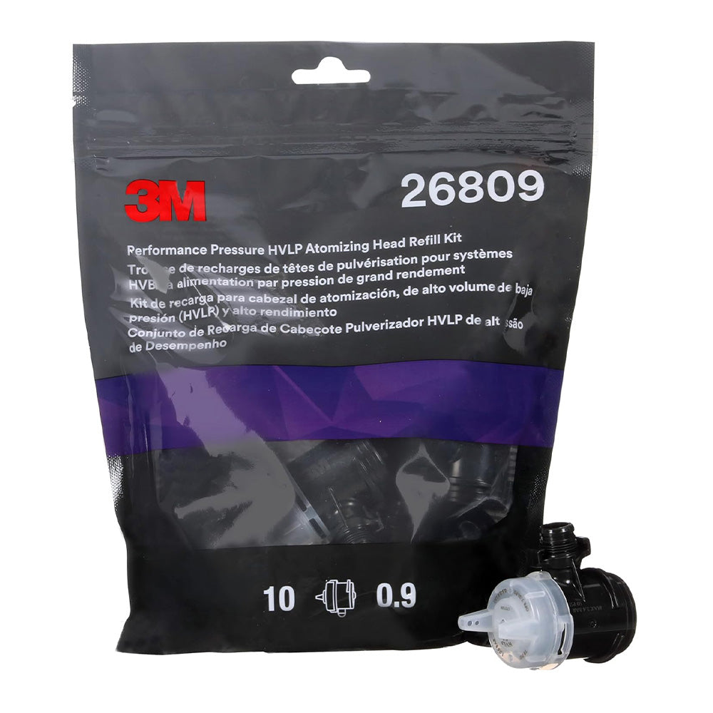 3M 26809 PERF Accuspray Atomizing Head Refill Kit 0.9mm 10 Pack