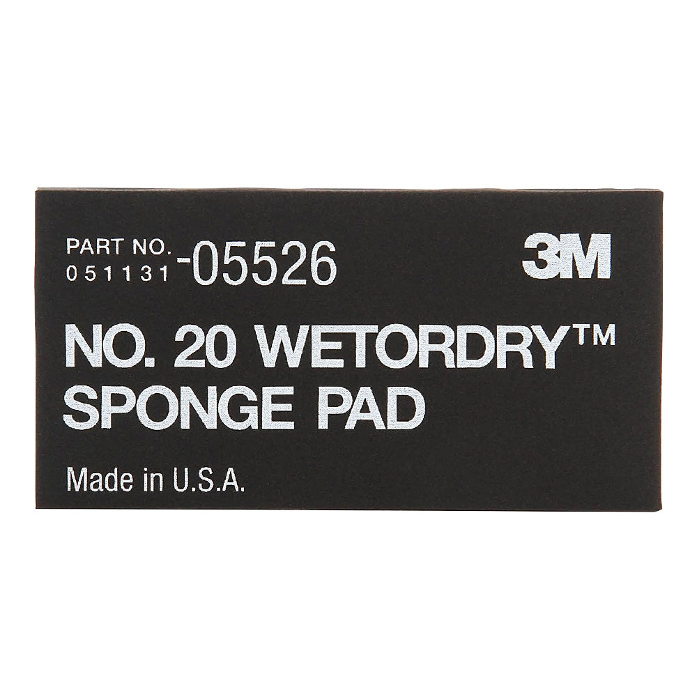 3M Wet or Dry Sponge Sanding Block Pad 05526 Hand Sanding Pad