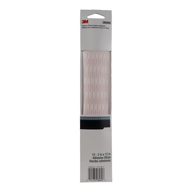 3M Press In Place Adhesive 08069 10 Pack 50mm x 300mm Automotive Patch