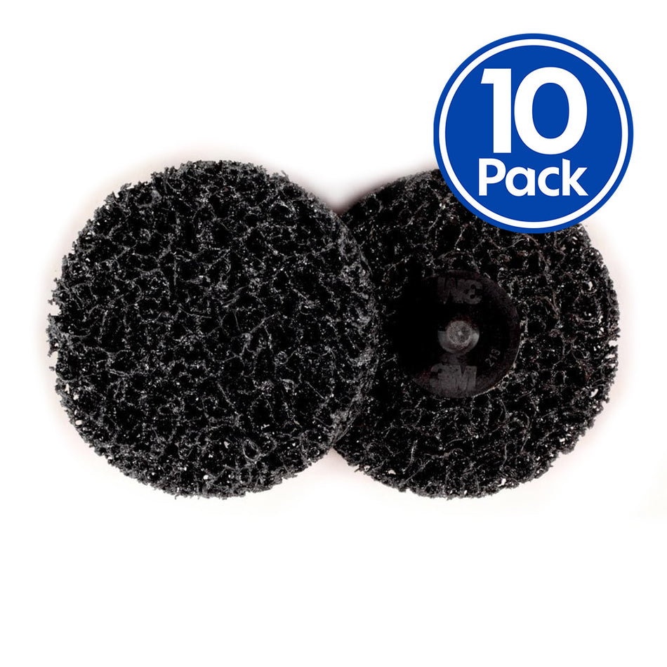3M Scotch-Brite Roloc TR Coating Removal Disc Black 50mm x 10 Pack Extra Coarse