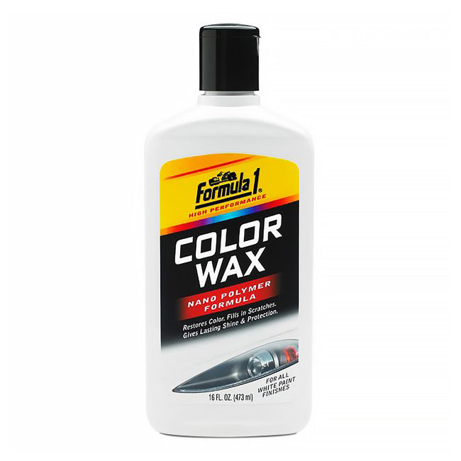 FORMULA 1 High Performance Automotive Colour Wax for White Paints 473ml