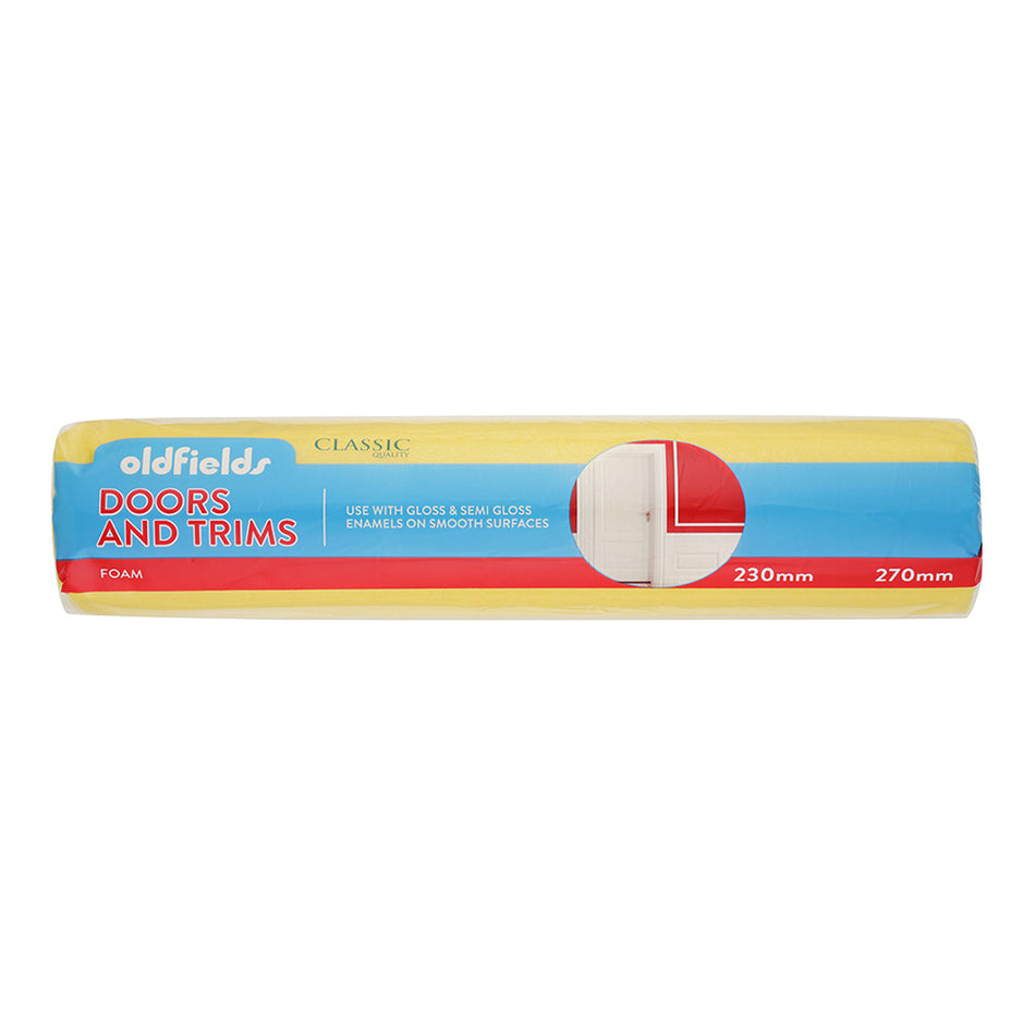 OLDFIELDS Classic Foam Roller Cover 270mm Doors & Trims For Oil Waterbased Paint
