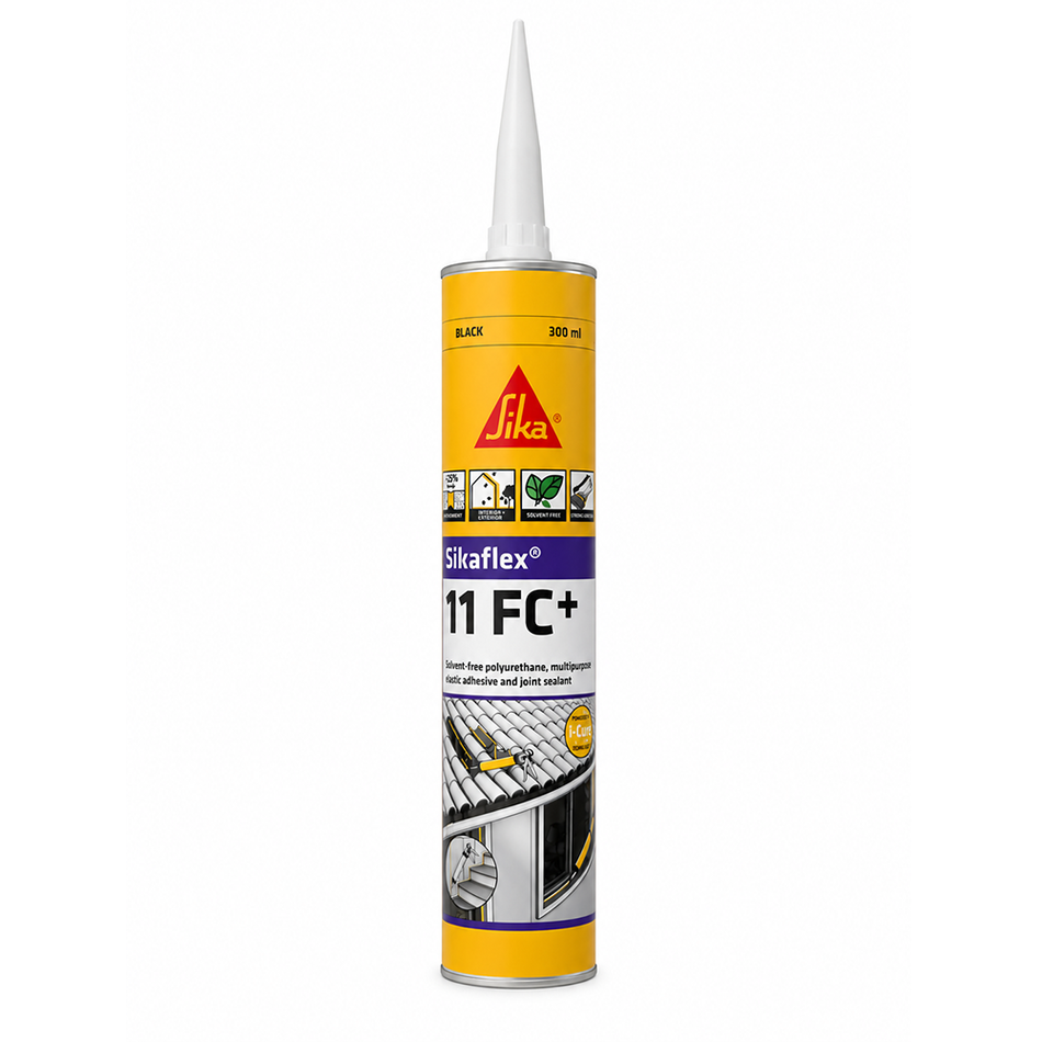 SIKAFLEX 11FC+ Polyurethane Adhesive & Sealant Black 310ml