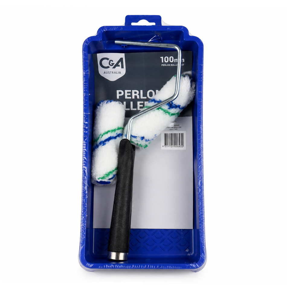 C&A Perlon Paint Roller Kit 100mm