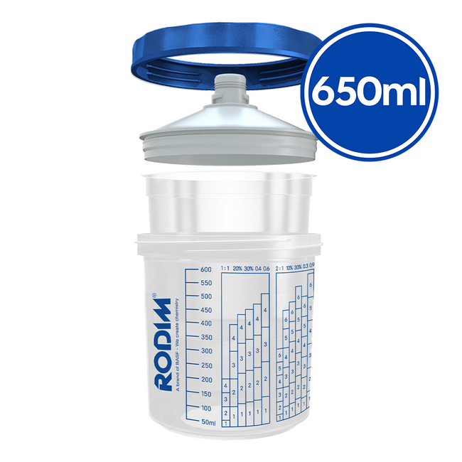 RODIM Series 2.0 PPS Lid & Liner Kit 650ml 125 Micron x 50 Pack